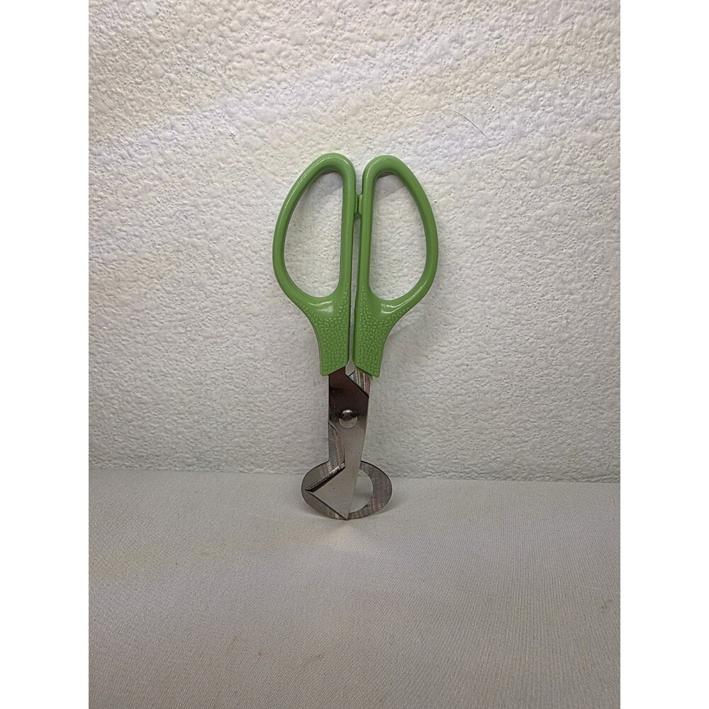 Quail Egg Scissors green Stainless Steel
